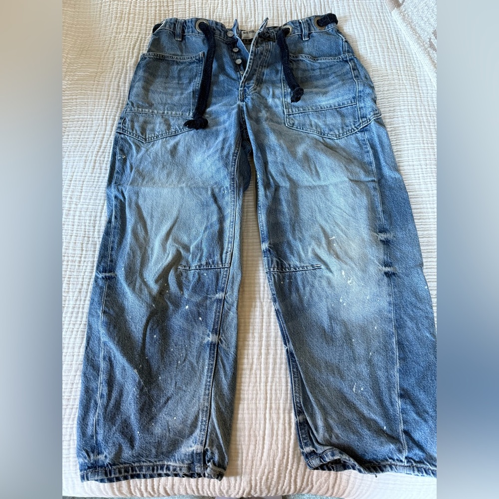 Free People Moxie Barrel Jeans